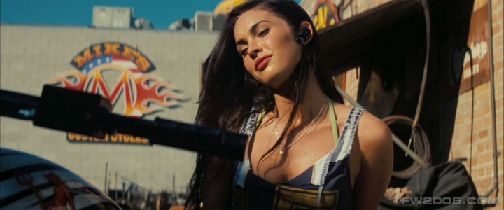 Mikaela Banes played by Megan Fox